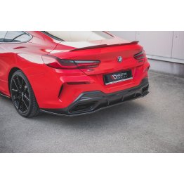 Накладка сплиттер на задний бампер на BMW 8 G15 M850i